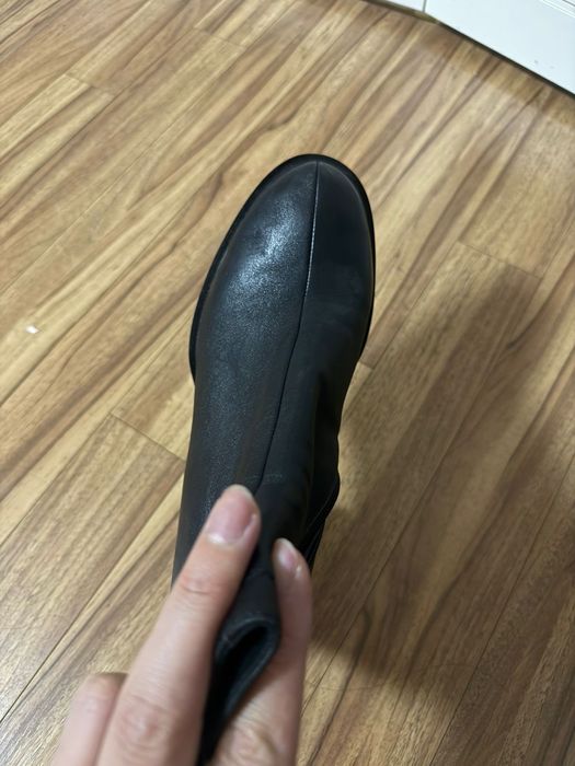 Кожанные сапожки