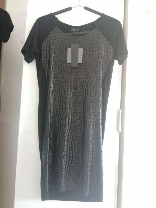 Rochie Vila Clothes de seara cu eticheta masura S neagra scurta