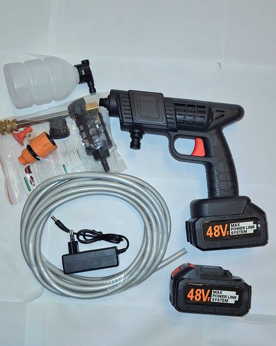 Aparat spalat cu presiune ACUMULATORI Pistol spalat stropit udat NOU
