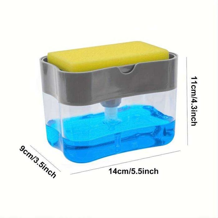 Дозатор за веро с поставка за гъба