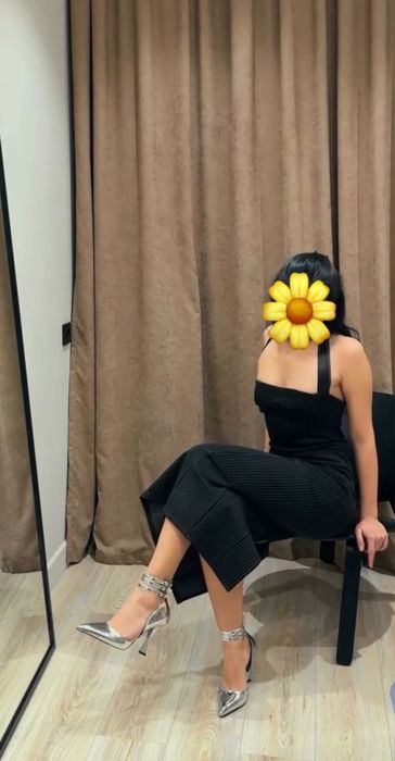 Шикарные лакированные черные туфли