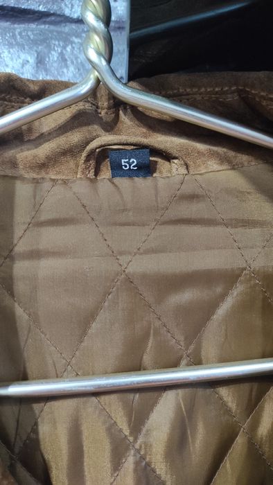 Куртка кожаная размер 52