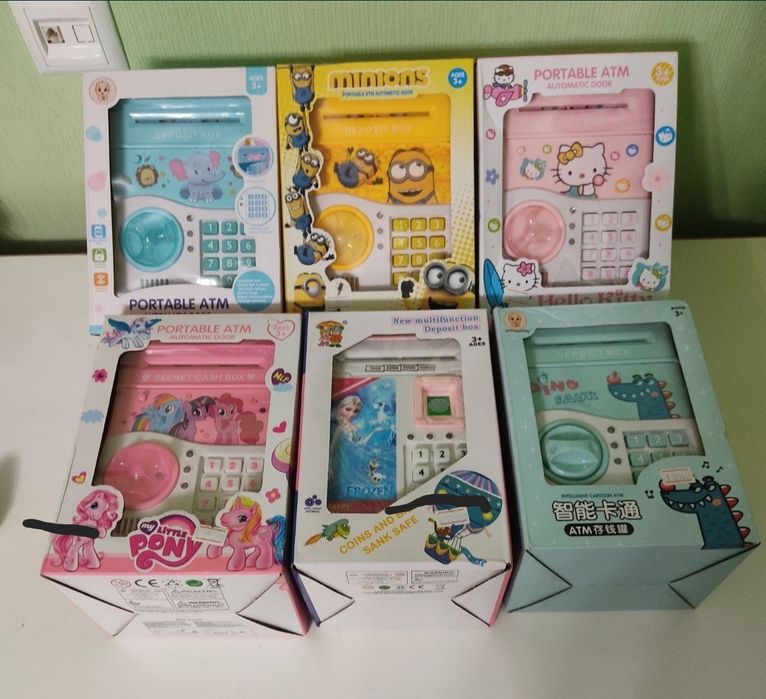 Копилка. Сейф для детей.

Детская копилка Отлич