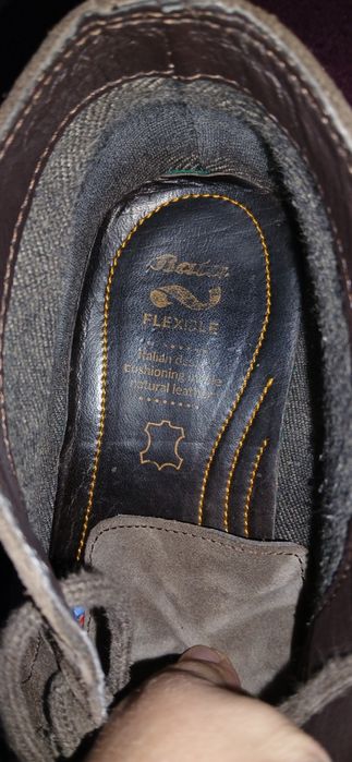 Ghete piele intoarsa 39