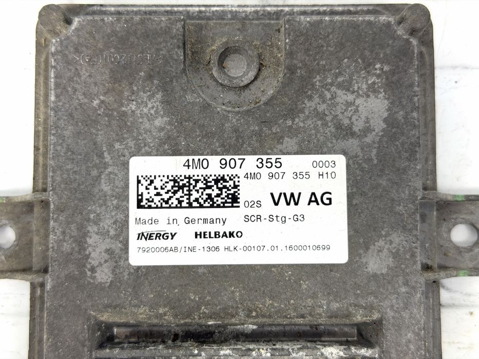 Модул ADBLUE AUDI A4 B9 A5 F5 Q7 4M 4M0907355 4M0907355