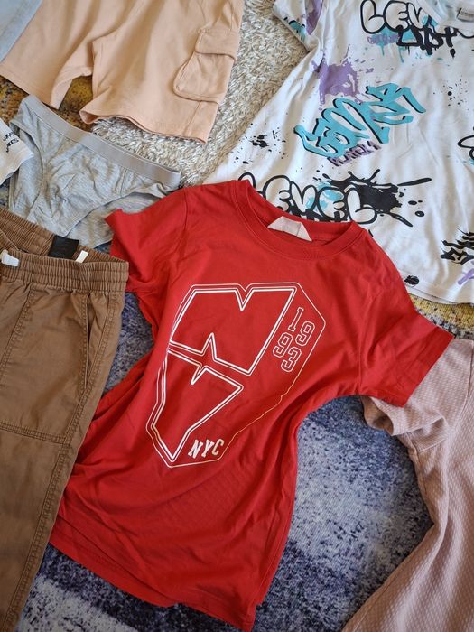 Lot merg 140-146 cm Adidas, H&M, George  pantaloni, tricou