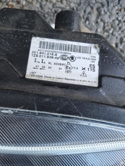 Far dr Skoda Superb 3 2016-2020