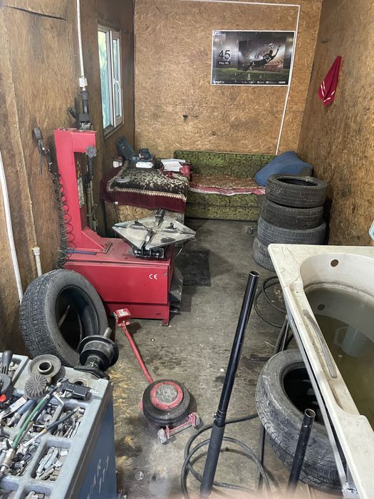 Шина мантаж контейнор