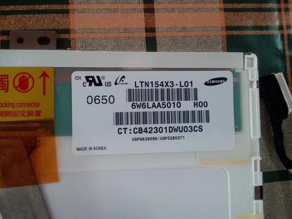 15.4" LTN154X3-L01 LCD Матрица / Дисплей за лаптоп WXGA SAMSUNG