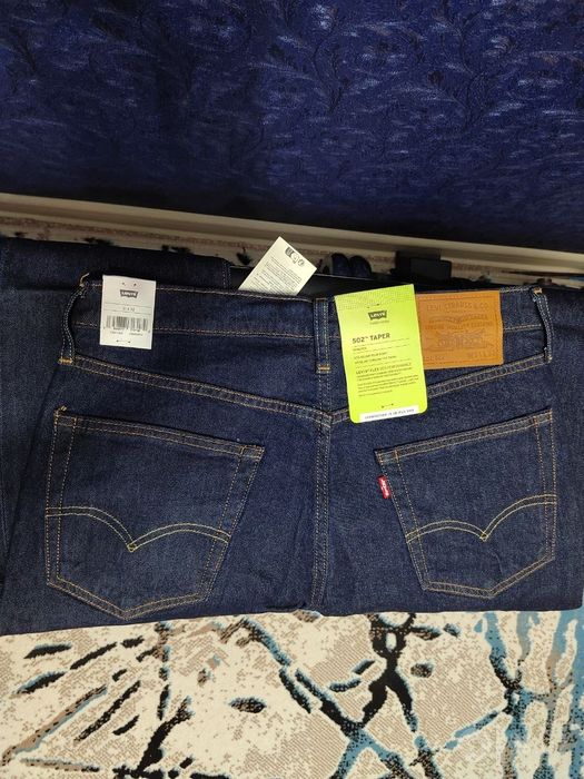 Джинсы Levi's 502 premium taper fit. 31\32.