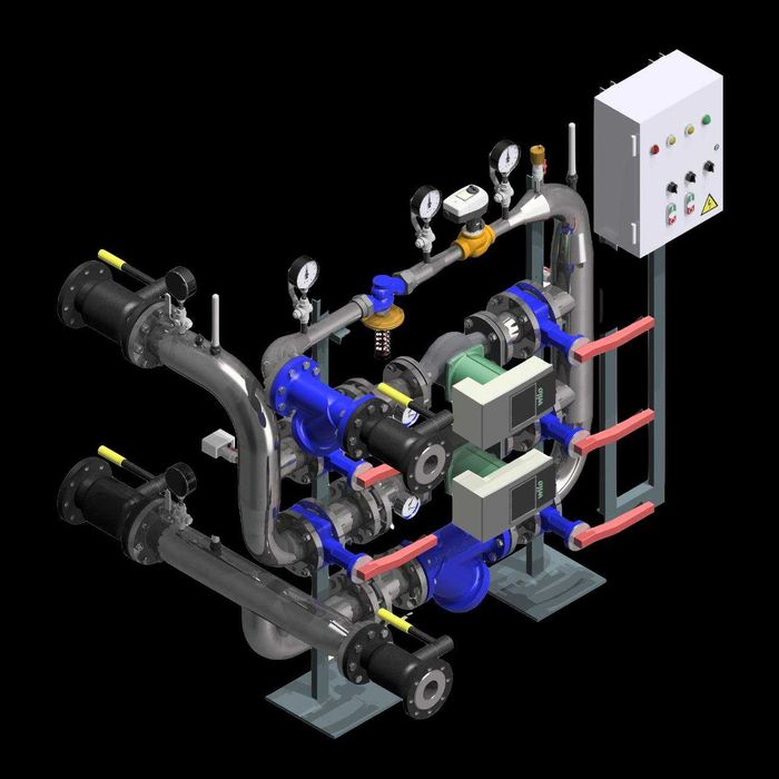 Индивидуал иситиш пункти  50 квт - 2000 квт