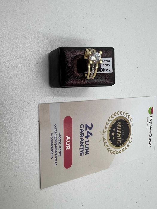 Inel Aur 14K 3.51g (AG25 Belvedere B.43820.1) Garantie 2 ani!
