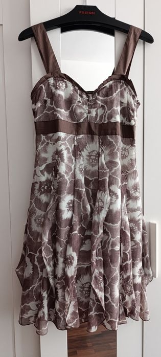 Рокля - коприна, лен, памук