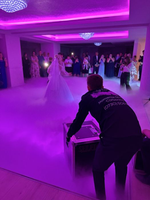 Fum greu cu gheata carbonica pentru evenimente in Satu Mare