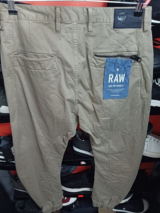 Уникален панталон G-Star RAW W32 W34 W35 W36 нов мъжки с цип replay