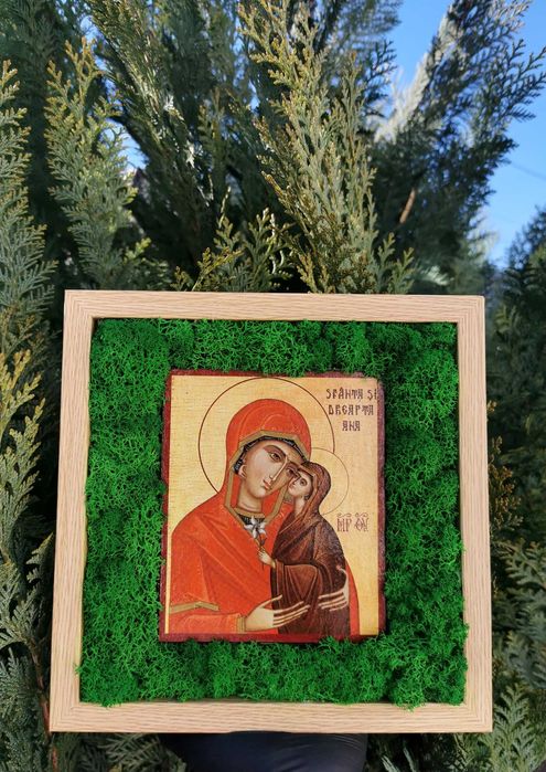 Icoane ortodoxe cu licheni