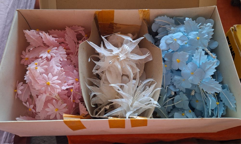 Ретро сватбена украса