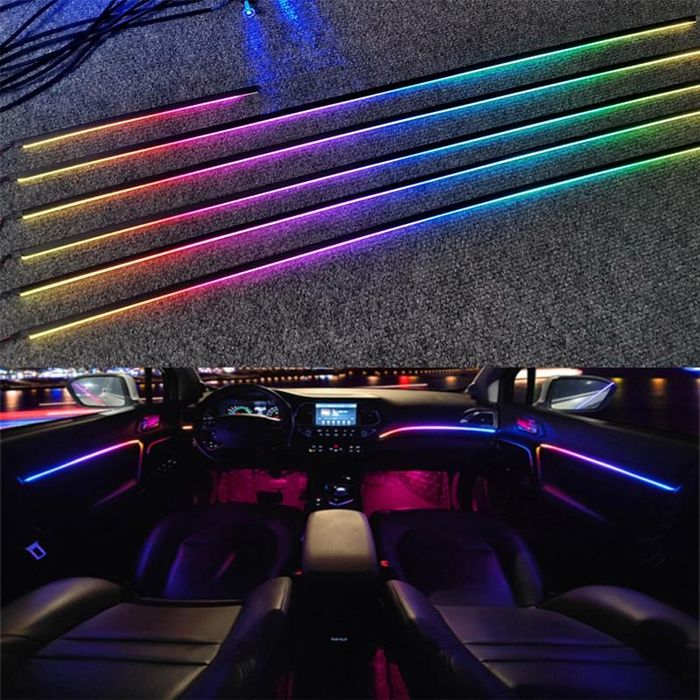Lumini Ambientale Auto 18 in 1 Dinamice Symphony LED Wireless
