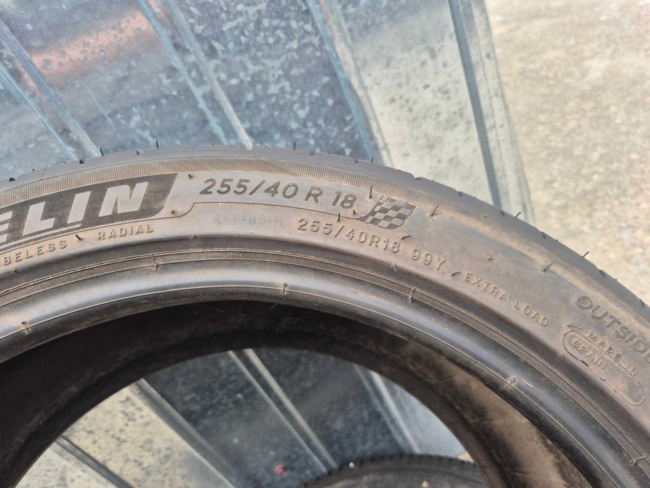 1 Anvelopa de VARA - 255/40/18 - Michelin Pilot Sport 4 RUN-FLAT - Stare BUNA DOT 2022 !