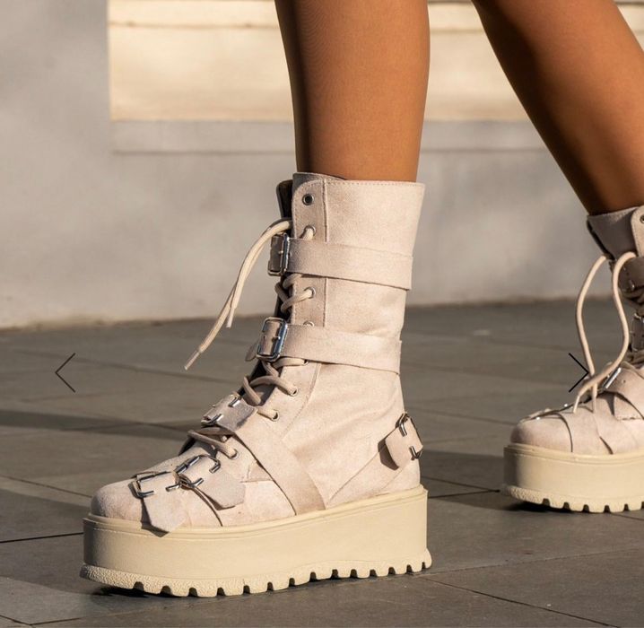 Bocanci Lenna Tall Cream