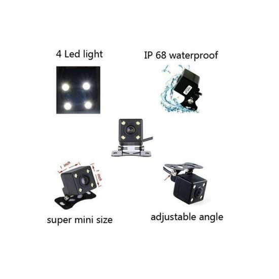 Z33D Видеорегистратор с 3-канална камера Full HD 1080P