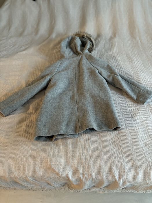 Детско палто Zara вълнена смес