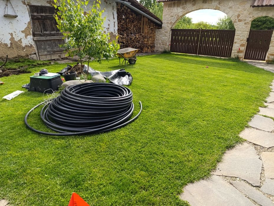 Irigații renovare gradina,curte
