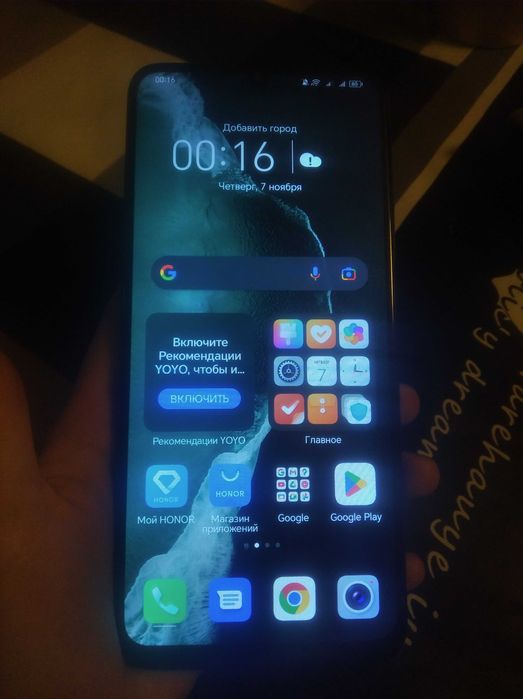 Honor x7b 6/128gb black