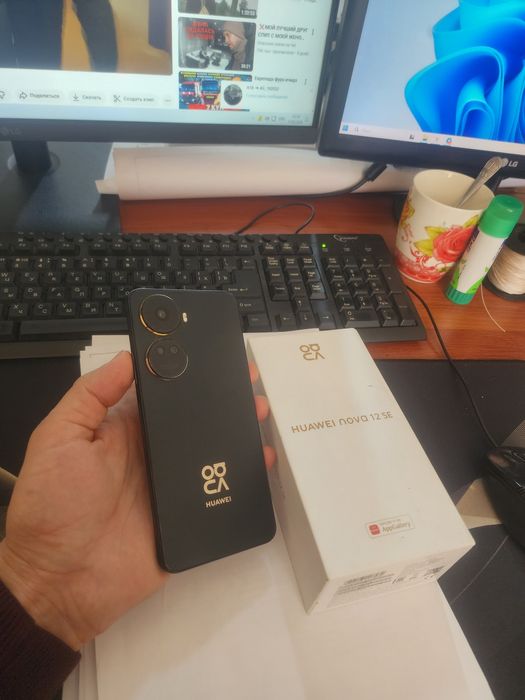 Huawei nova 12SE 12/256gb(2025)ideal ochilmagan usta kurmagan