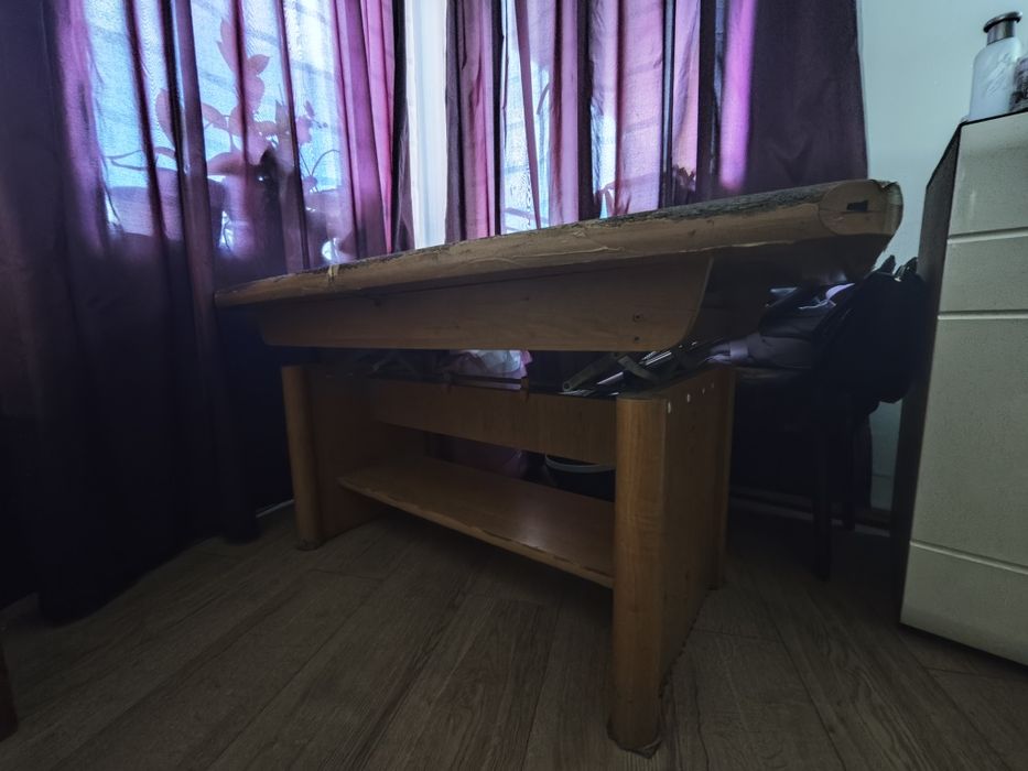 Масивна чешка разтегателна маса - винтидж - цена 90 €