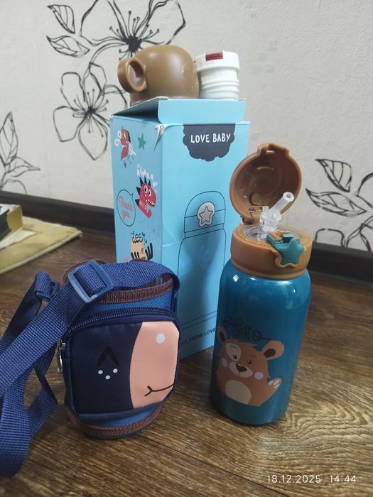 Термос детский новый