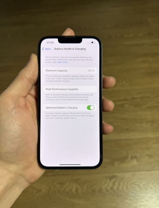 Vând iPhone 13 Midnight 128gb Cu Factura