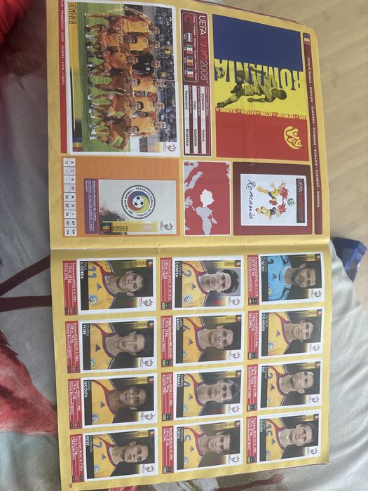 Vand album Panini Uefa Euro 2008 Complet