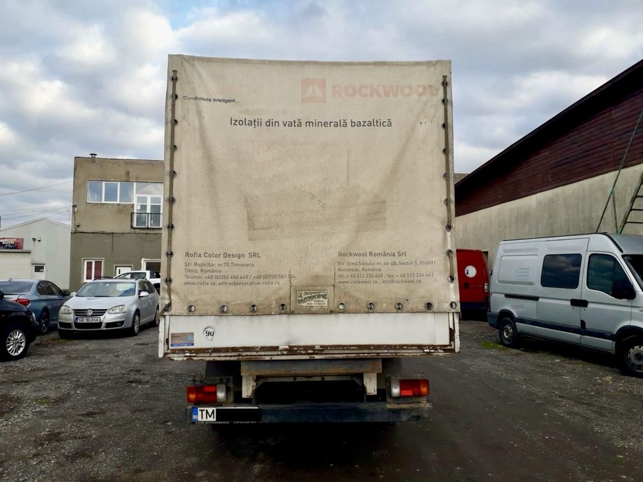 Mercedes sprinter 2.2 diesel 130cp punte cu roti dublu camioneta prelata 3,5t cat. B