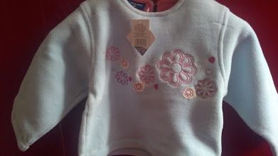 Pulover 92 cm, NOU, fleece/polar gros,Pulcino kids, Germania
