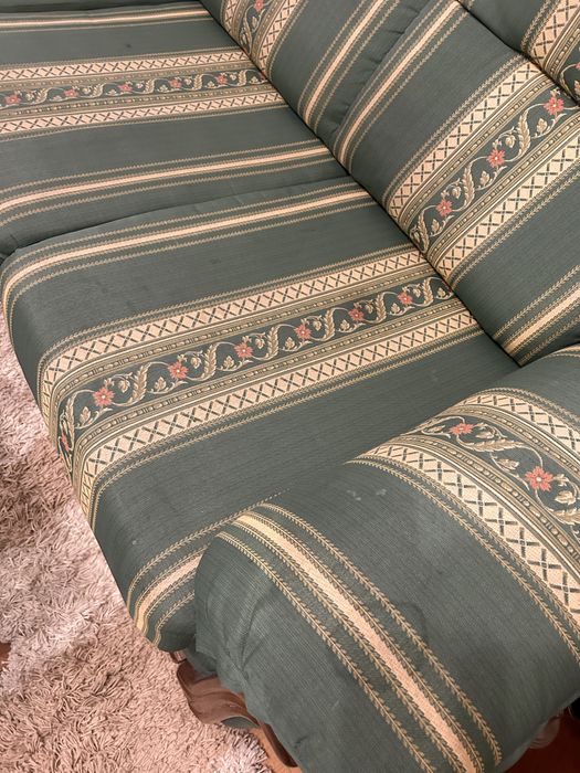 Canapea extensibila cu fotoliu separat