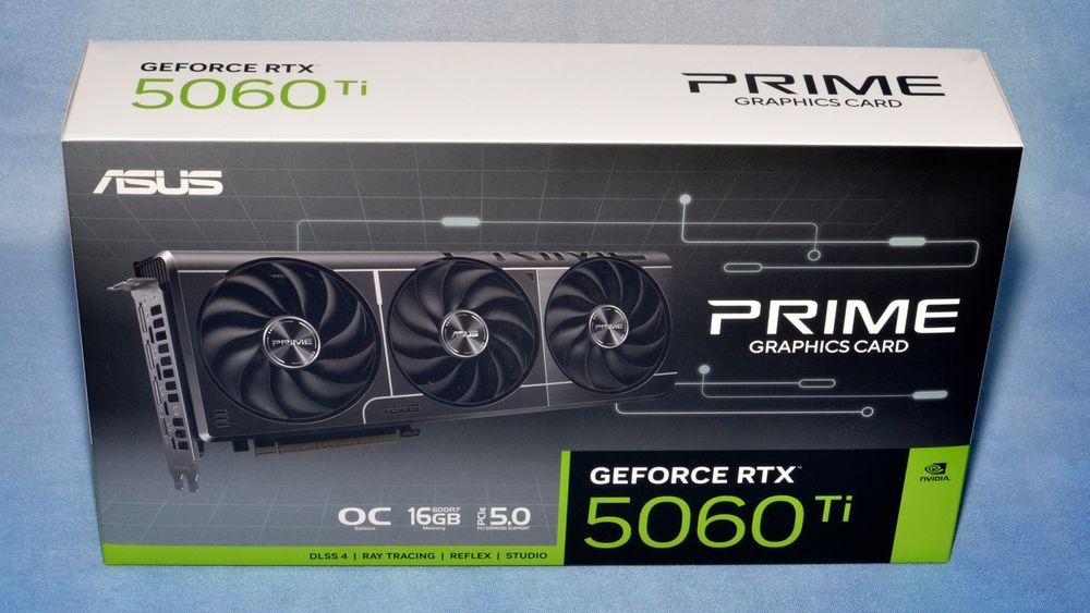RTX 5060ti 16gb GDDR7 Asus Prime