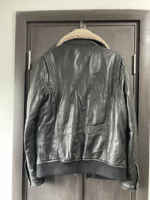 Geaca piele naturala aviator