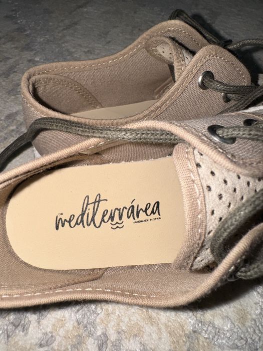 Кеды текстильные испания