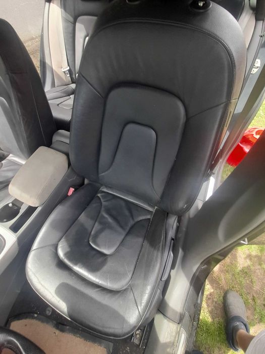 Scaune din piele + banchetă Audi A4 B8 – interior complet