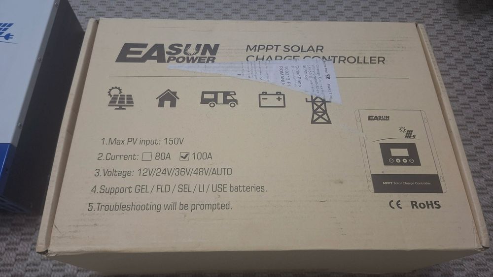 Invertor, egalizator, comutator, mppt