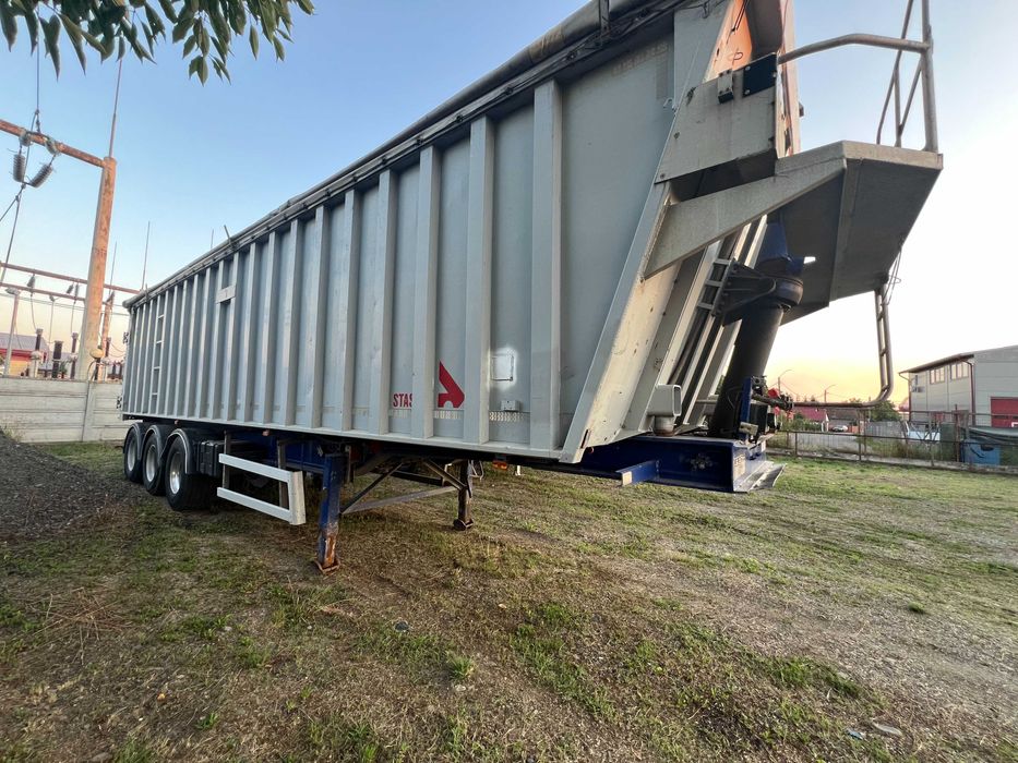 BENA CEREALE Semiremorca Bascula STAS 56m3 Vand sau inchiriez bascula