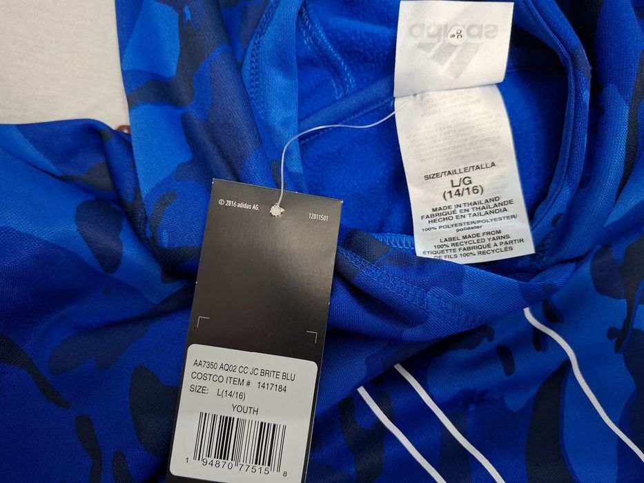 Adidas-Ориг. Ватиран Суичър Нов!!!