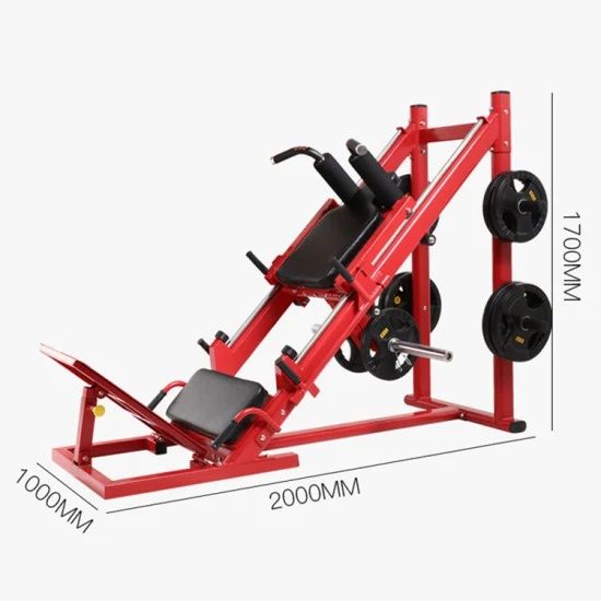 Тренажёр для жима ногами и приседаний Гак машина Тренажер хак Професс