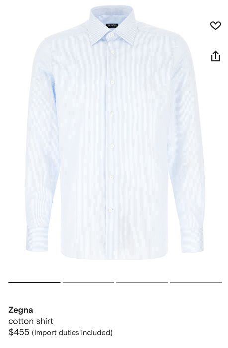 Zegna,cămașă.bărbați,măr.M(40)