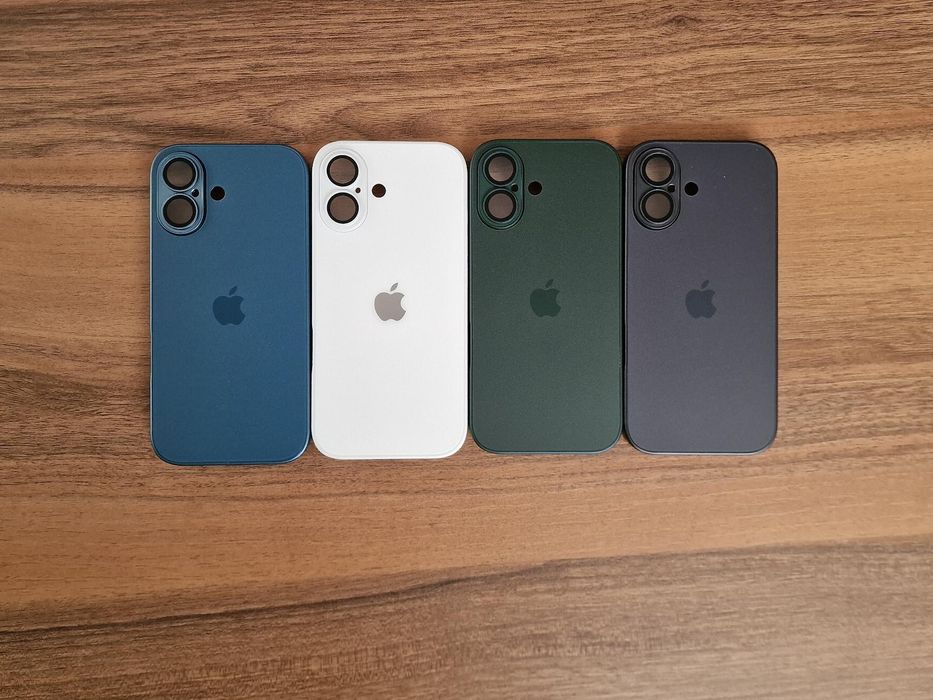 Матов стъклен кейс за apple iphone 17 - различни цветове