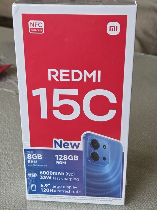 Redmi 15c 8GB ram 128GB rom