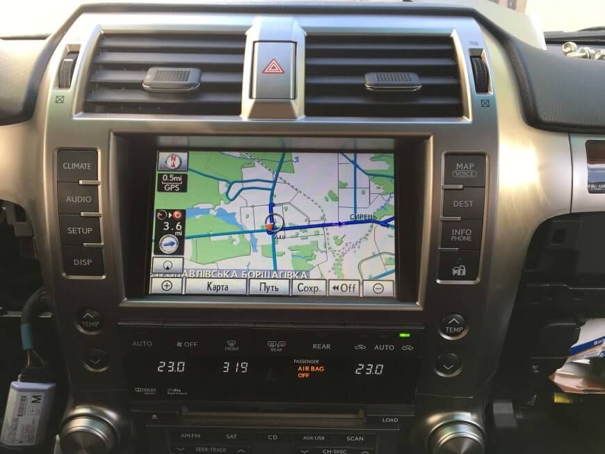 Мультимедиа LEXUS GX 460 до 2020