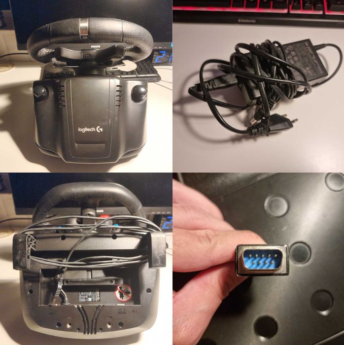 Volan Logitech G29 cu pedale și schimbător