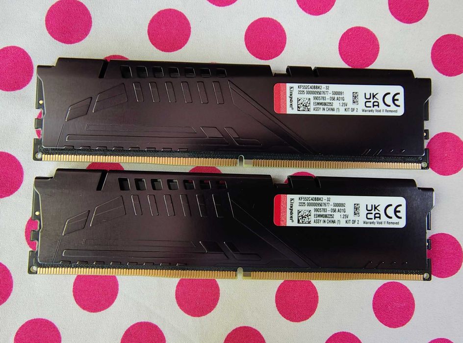 Memorie Ram Kingston FURY Beast 32GB DDR5 5200MHz CL40.